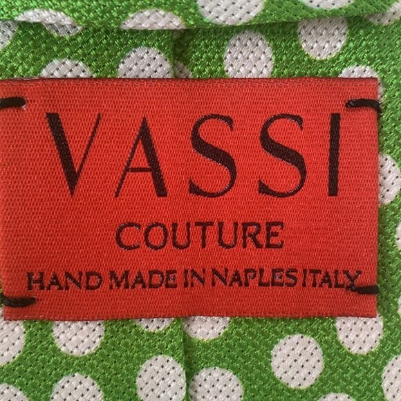 Vassi Couture 100% Silk Neck Tie - Picture 4 of 6